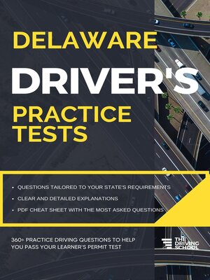 cover image of Delaware Driver's Practice Tests